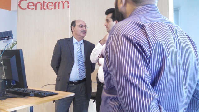 Faysal Bank IT Department members visited the Centerm Display Center