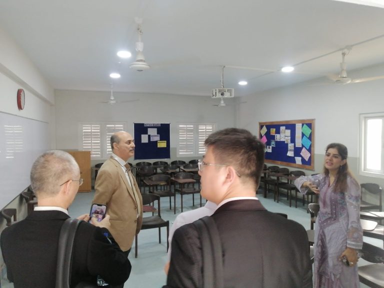 Team Centerm and NC Inc Discuss Technology Solutions with Habib Public School