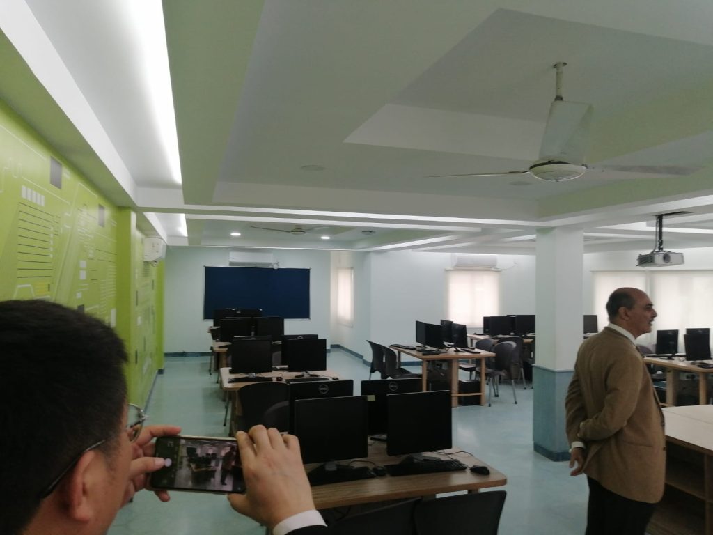 Team Centerm and NC Inc Discuss Technology Solutions with Habib Public School