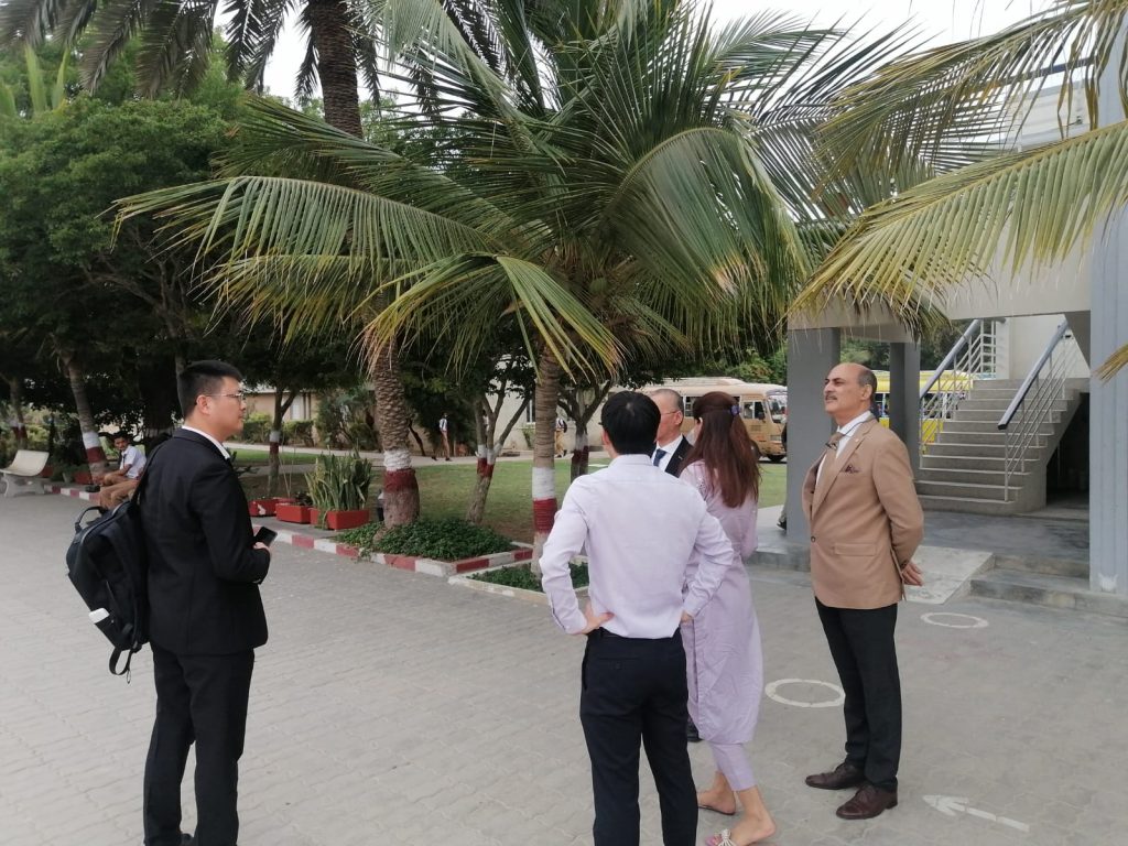 Team Centerm and NC Inc Discuss Technology Solutions with Habib Public School